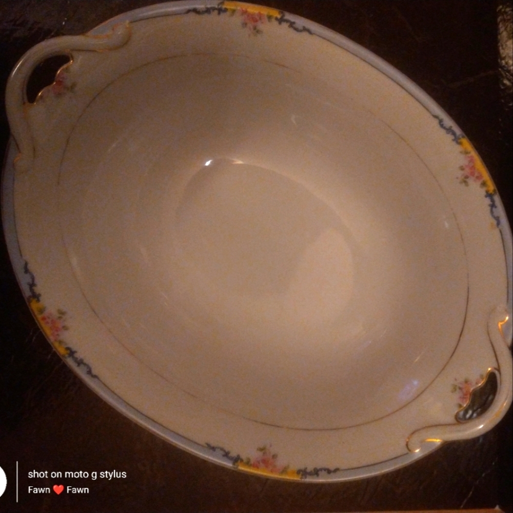 Antique Serving Bowl